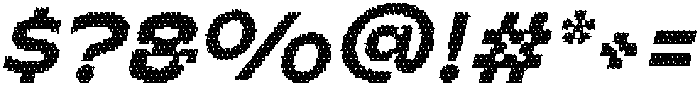 CS Garth Disco Italic otf (400) Font OTHER CHARS