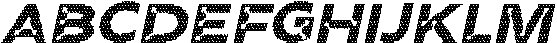 CS Garth Disco Italic otf (400) Font UPPERCASE