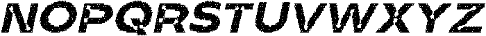 CS Garth Disco Italic otf (400) Font UPPERCASE