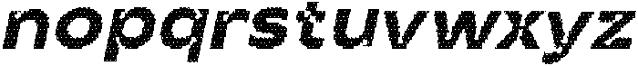 CS Garth Disco Italic otf (400) Font LOWERCASE