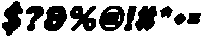 CS Garvey Drawn Italic otf (400) Font OTHER CHARS