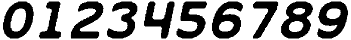 CS Gayle Mono Rounded Italic otf (400) Font OTHER CHARS