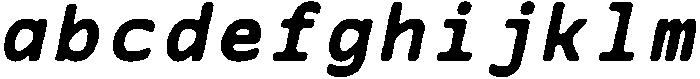 CS Gayle Mono Rounded Italic otf (400) FONT