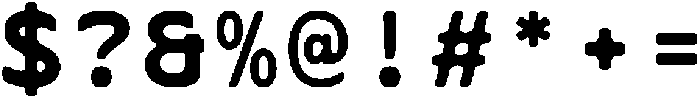 CS Gayle Mono Rounded Regular otf (400) Font OTHER CHARS