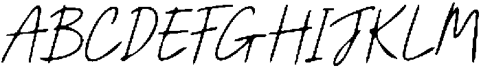CS Gelda Drawn Italic otf (400) Font UPPERCASE