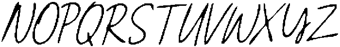 CS Gelda Drawn Italic otf (400) Font UPPERCASE