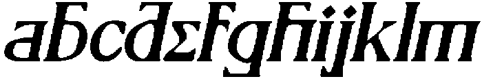 CS Gelios Drawn Italic otf (400) FONT