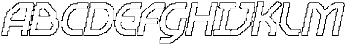 CS General Pixel Outline otf (400) Font