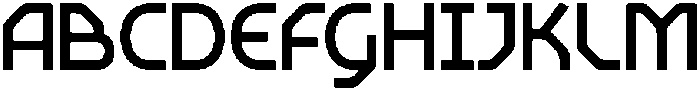 CS General Regular otf (400) Font UPPERCASE