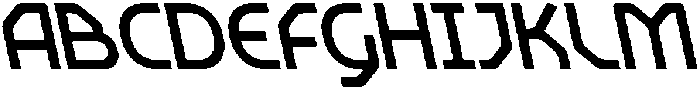 CS General Reverse Italic otf (400) Font UPPERCASE