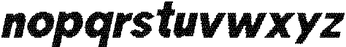 CS Generic Disco Italic otf (400) Font LOWERCASE
