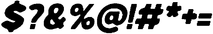 CS Generic Drawn Italic otf (400) Font OTHER CHARS