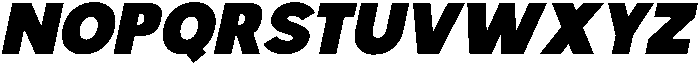CS Generic Italic otf (400) Font UPPERCASE