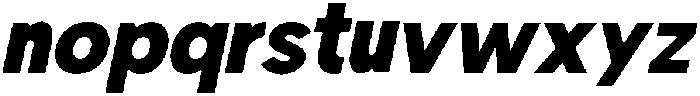CS Generic Italic otf (400) Font LOWERCASE