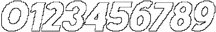 CS Generic Pixel Outline otf (400) Font OTHER CHARS