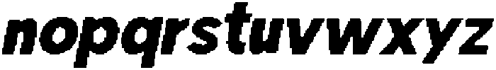CS Generic Pixel Regular otf (400) Font LOWERCASE