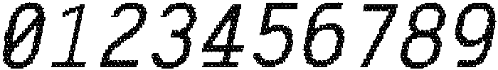 CS Genio Mono Disco Italic otf (400) Font OTHER CHARS