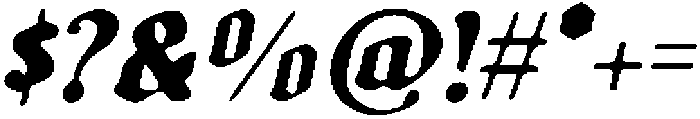 CS Gentry Drawn Italic otf (400) Font OTHER CHARS