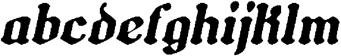 CS Gentry Drawn Italic otf (400) FONT