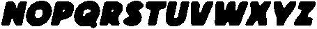 CS Geofrey Drawn Italic otf (400) Font UPPERCASE