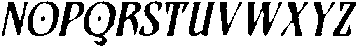 CS Georgia Drawn Italic otf (400) Font UPPERCASE
