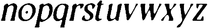 CS Georgia Drawn Italic otf (400) Font LOWERCASE