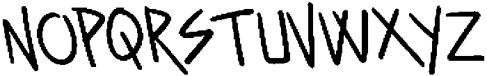 CS Gesture Reverse Italic otf (400) Font UPPERCASE