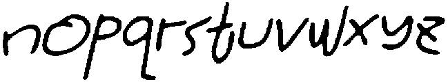 CS Gianluca Drawn Italic otf (400) Font LOWERCASE