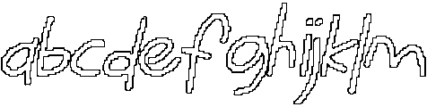 CS Gianluca Pixel Outline otf (400) FONT