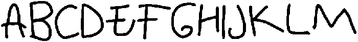 CS Gianluca Regular otf (400) Font UPPERCASE