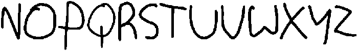 CS Gianluca Regular otf (400) Font UPPERCASE