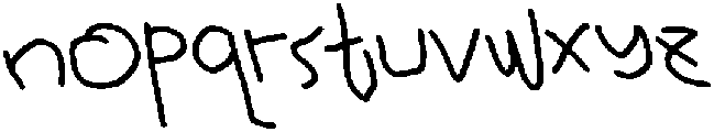 CS Gianluca Reverse Italic otf (400) Font LOWERCASE