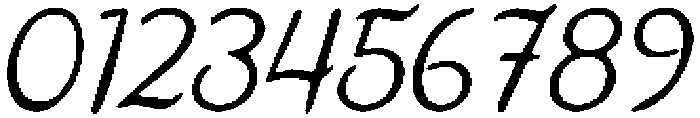 CS Gifted Drawn Italic otf (400) Font OTHER CHARS
