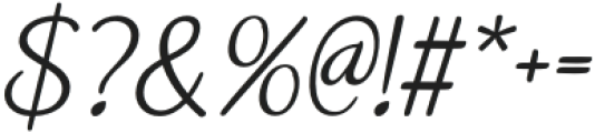 CS Gifted Italic otf (400) Font OTHER CHARS