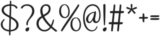 CS Gifted Regular otf (400) Font OTHER CHARS