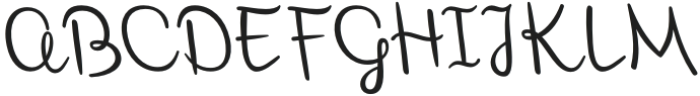 CS Gifted Reverse Italic otf (400) Font UPPERCASE