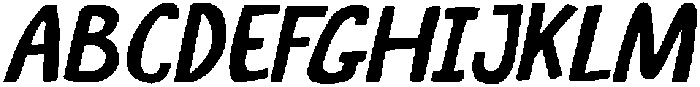 CS Gilam Italic otf (400) Font UPPERCASE
