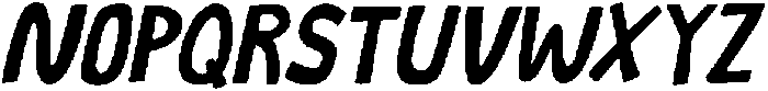 CS Gilam Italic otf (400) Font UPPERCASE