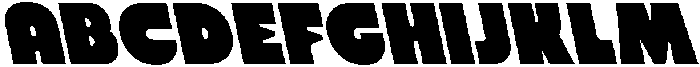 CS Gilon Reverse Italic otf (400) Font UPPERCASE