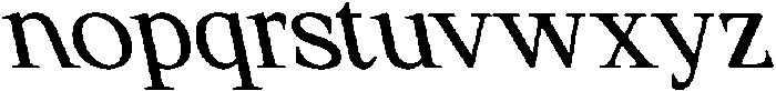 CS Gilvar Reverse Italic otf (400) Font LOWERCASE