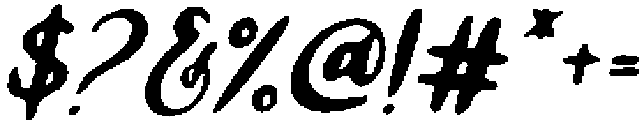CS Ginger Drawn Italic otf (400) Font OTHER CHARS