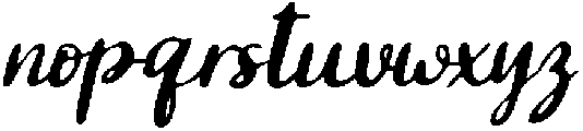 CS Ginger Drawn Italic otf (400) Font LOWERCASE