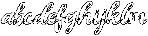 CS Ginger Pixel Outline otf (400) FONT