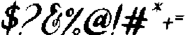 CS Ginger Pixel Regular otf (400) Font OTHER CHARS