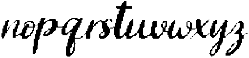 CS Ginger Pixel Regular otf (400) Font LOWERCASE