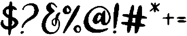 CS Ginger Regular otf (400) Font OTHER CHARS
