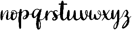 CS Ginger Regular otf (400) Font LOWERCASE