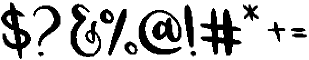 CS Ginger Reverse Italic otf (400) Font OTHER CHARS