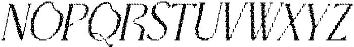 CS Giova Disco Italic otf (400) Font UPPERCASE