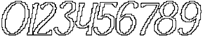 CS Giova Pixel Outline otf (400) Font OTHER CHARS